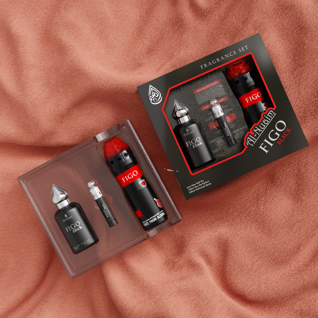 Figo Black Gift Set by Al-Nuaim